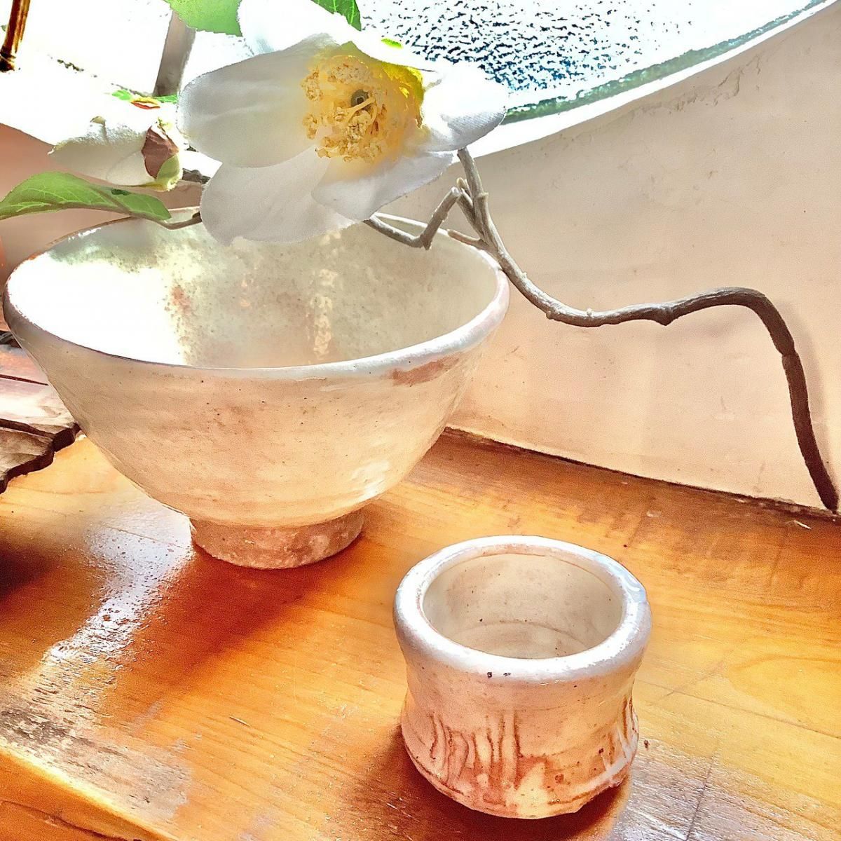抹茶茶碗 寿 - ANTIQUE LEAVES 抹茶茶碗 寿 - ANTIQUE LEAVES