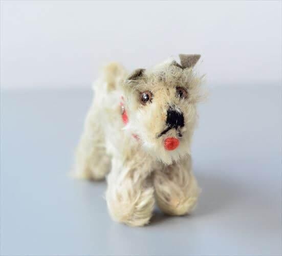 1954-70年代 ドイツ製 Steiff 犬 シュナウザー Schnauzer Tessie