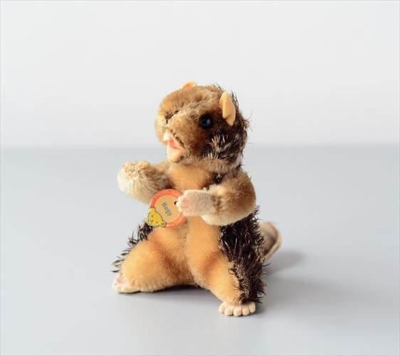 1958-78年代 ドイツ製 Steiff ビーバー Nagy Beaver ぬいぐるみ 1958-78年代 ドイツ製 Steiff ビーバー Nagy Beaver ぬいぐるみ