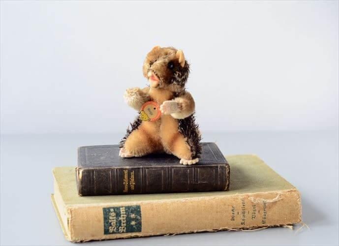 1958-78年代 ドイツ製 Steiff ビーバー Nagy Beaver ぬいぐるみ