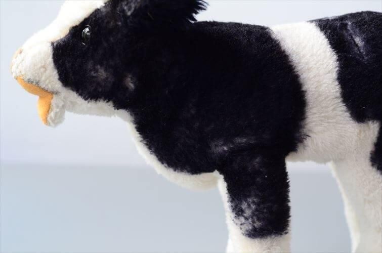  1970-71ǯ ɥ Steiff  Cosy Little Calf ̤ ɡ ե奢 ƥ ơ_ig4312