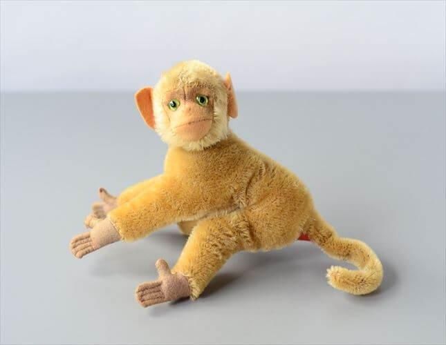 ヴィンテージ シュタイフ ヒヒ Baboon Coco 送料無料☆シュタイフ☆Baboon Coco 14cm オールID's完品☆ヒヒ