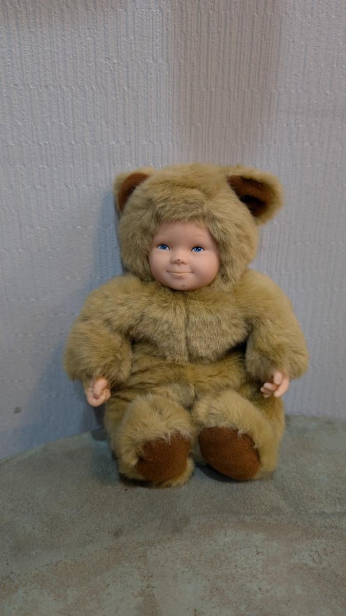  Anne Geddes·ǥ̤ߡ ١塡doll bear ֥ɡvintageͷ ֥饦
