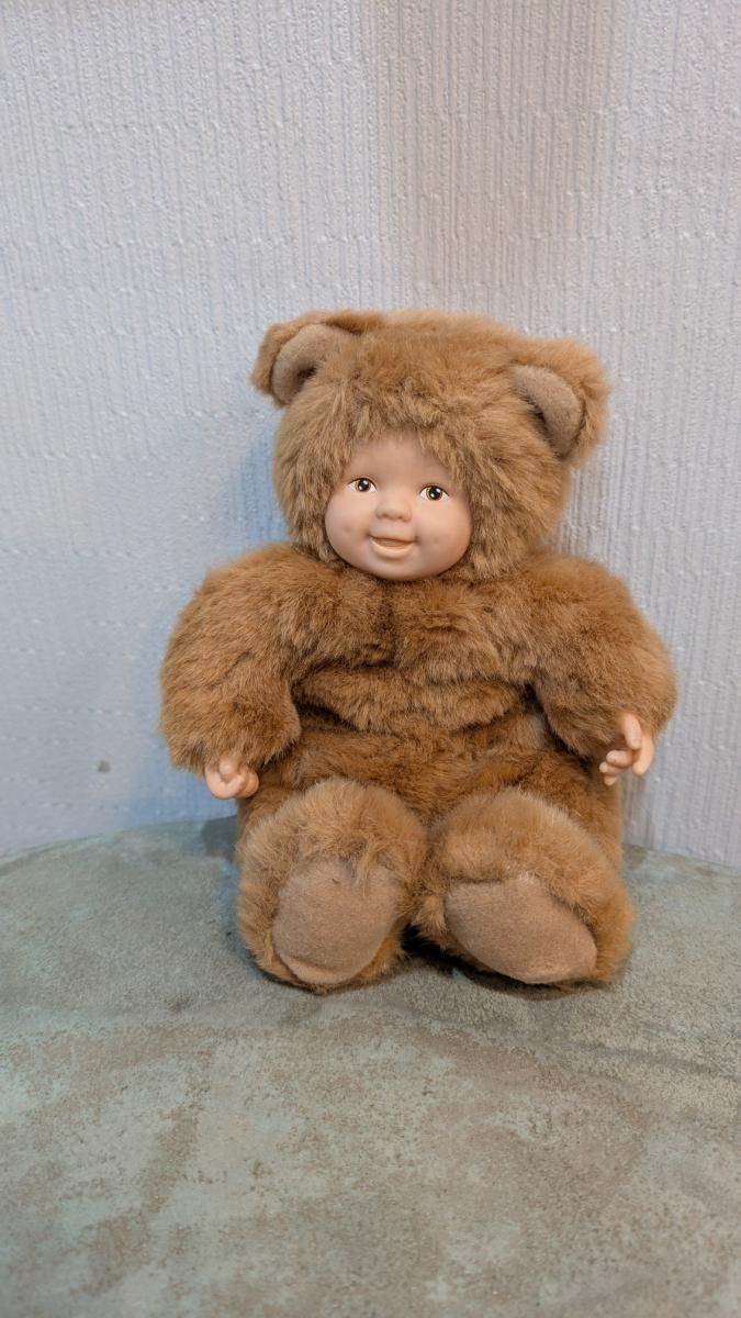  Anne Geddes·ǥ̤ߡ  ޥ롡doll bear ֥ɡvintageͷ ֥饦
