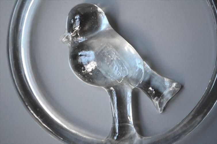 1970‐80年代 ドイツ製 Leonardo Handarbeit 鳥のガラス 1970‐80年代 ドイツ製 Leonardo Handarbeit 鳥のガラス