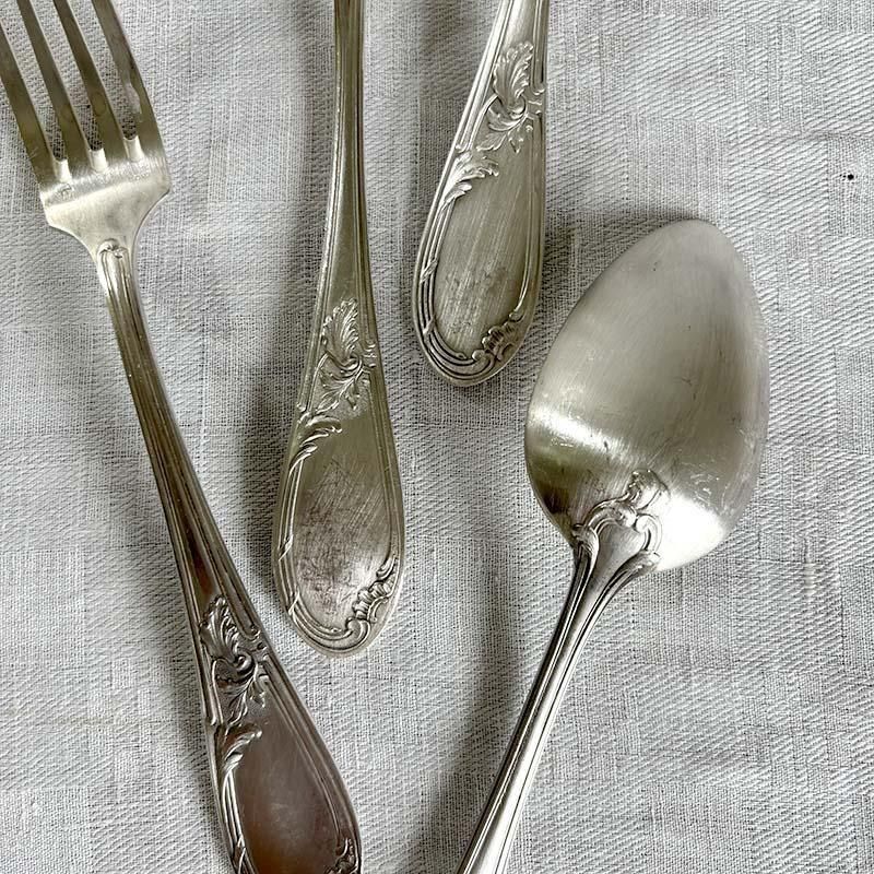 フランス製Apolloディナーフォークスプーンセット