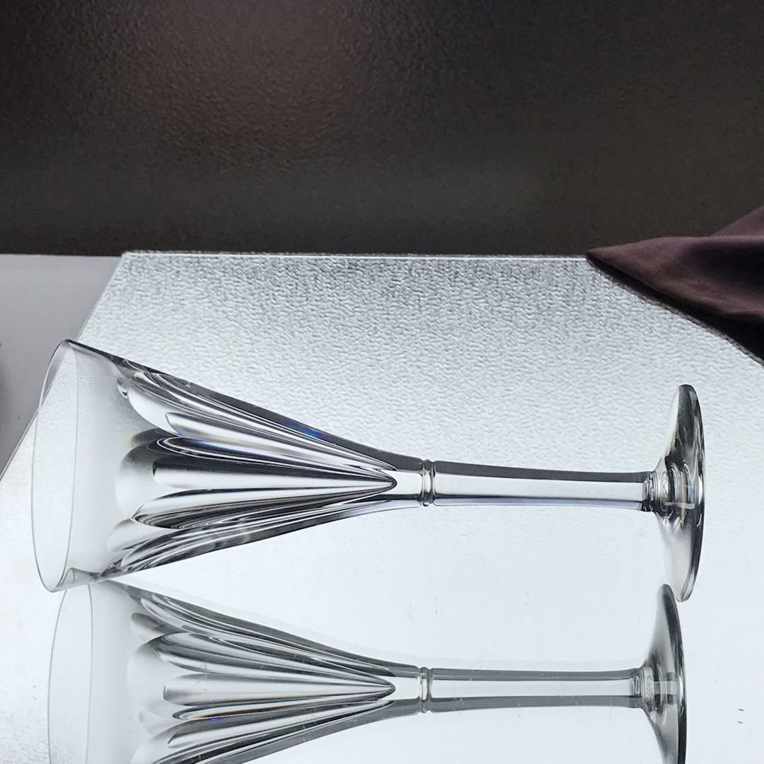 アンティークバカラ製シャンパンフルートディノ公爵夫人モデル