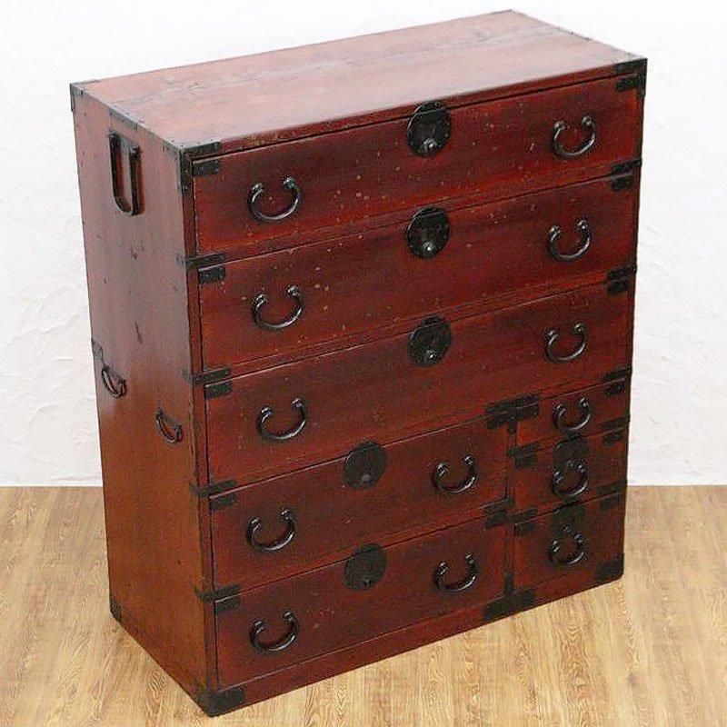 ヴィンテージ和箪笥　古物品　箪笥 楽天市場】アンティーク 和箪笥の通販