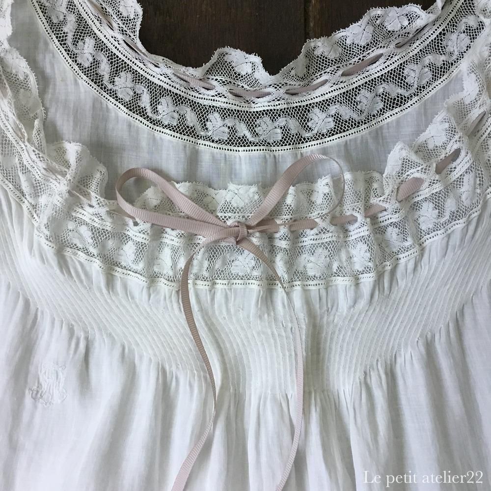 ♡沢山♡　フランスアンティーク　レース　ドレスパーツ　ヴァランシエンヌ　素材 ♡沢山♡ フランスアンティーク レース ドレスパーツ