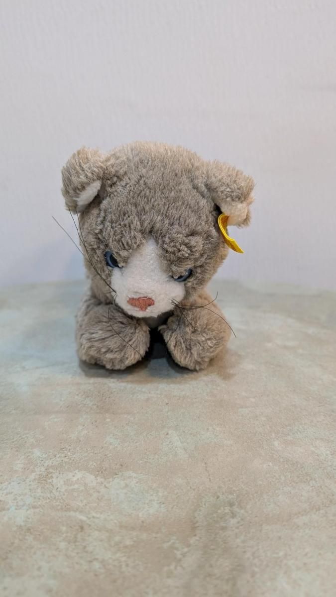 シュタイフsteiffビンテージ猫ちゃんグッシー シュタイフsteiffビンテージ猫ちゃんグッシー