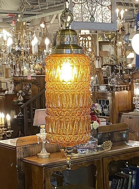  Сȡ륰饹ϥ󥮥󥰥ס*1960's amber tall