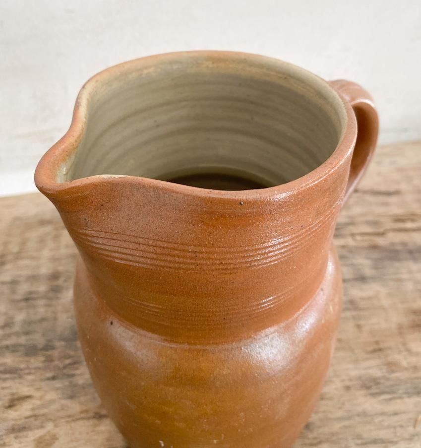 フランスアンティーク バドンビレ 大きめ 水玉ピッチャー フランスアンティーク バドンビレ 大きめ 水玉ピッチャー