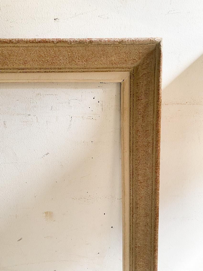 アンティーク　精密細工のフレーム　フランスアンティーク フランス製アンティークのシンプルな大型フレーム