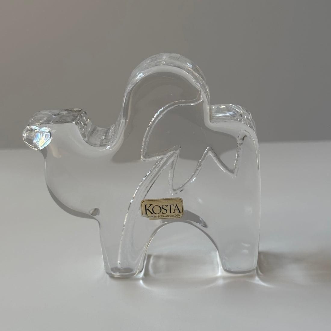 kosta boda Bertil Vallien スウェーデン コスタボダ Kosta Boda ヒトコブラクダ｜Bertil Vallienデザインの北欧