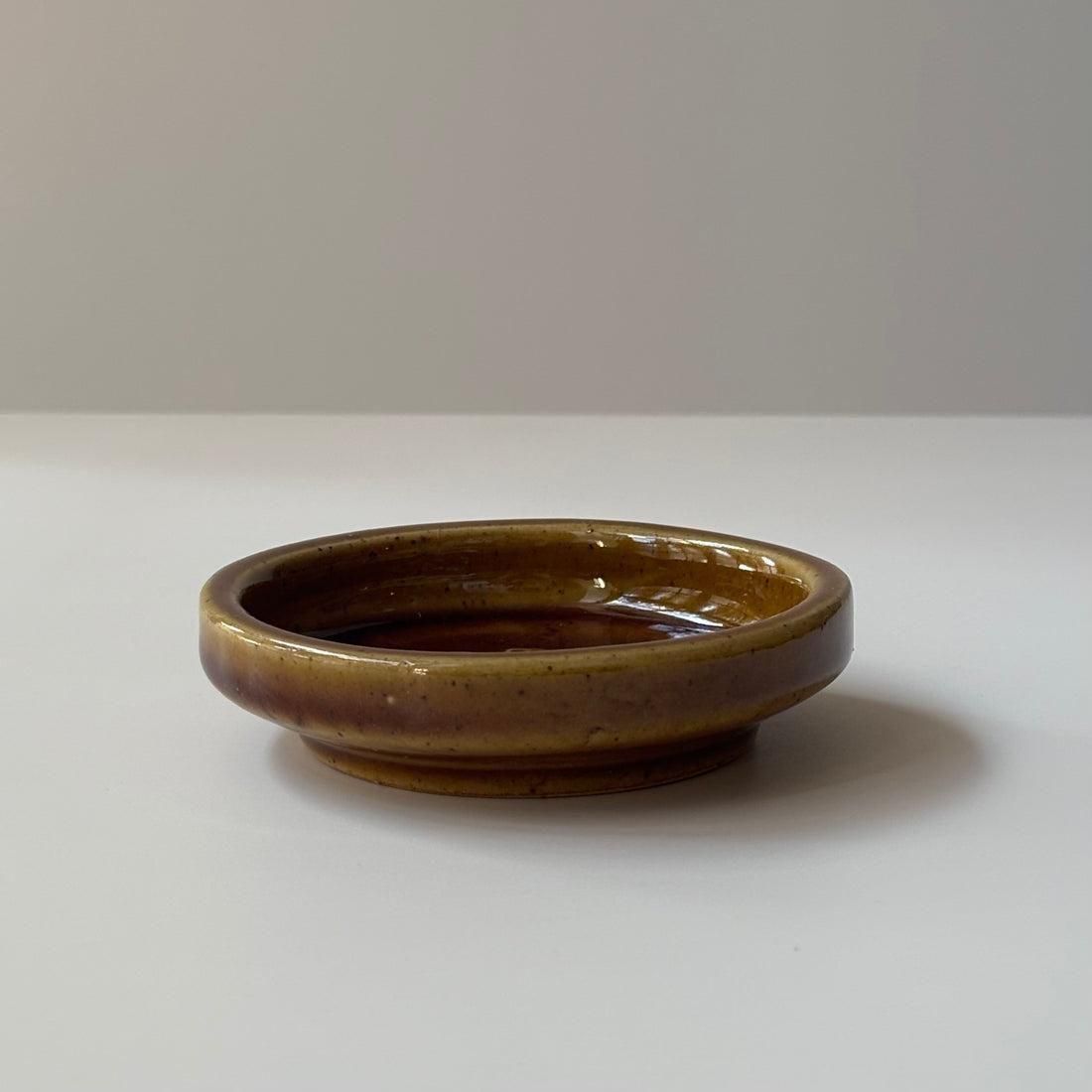 デンマーク製ヴィンテージ灰皿｜Michael Andersen&son 船の絵柄