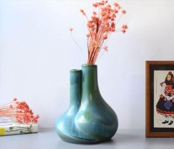 MURANO GLASS 花瓶 フラワーベース 60's ミッドセンチュリー