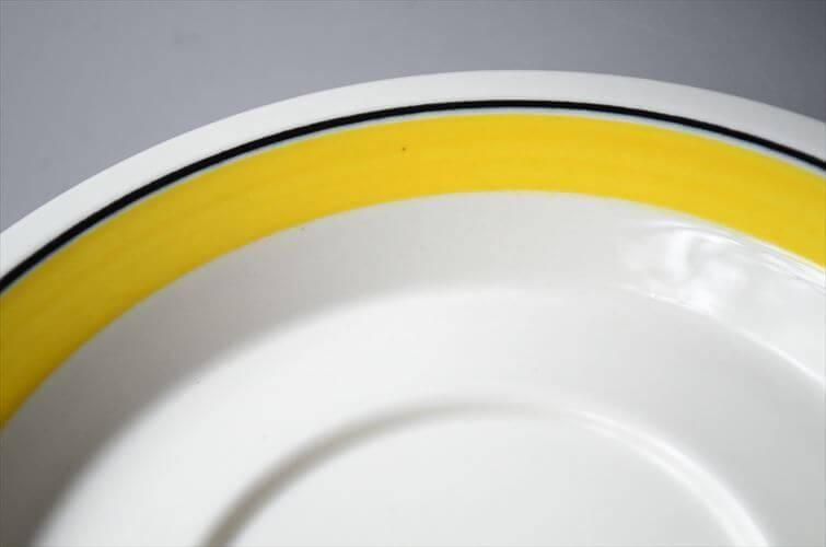 アラビア ファエンツァ カップ&ソーサー イエロー ヴィンテージ