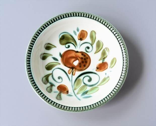 ベルギー製ヴィンテージ陶磁器ディーププレート ざくろの魅力