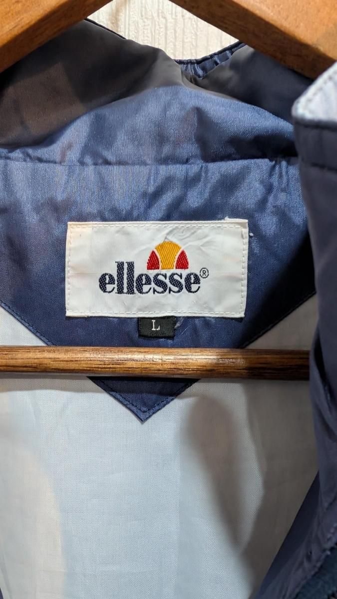 ellesseꥢʥ󥸥㥱åȡݥꥨƥ롡Låסʥåץܥ󡡥֥롼åɡvintage