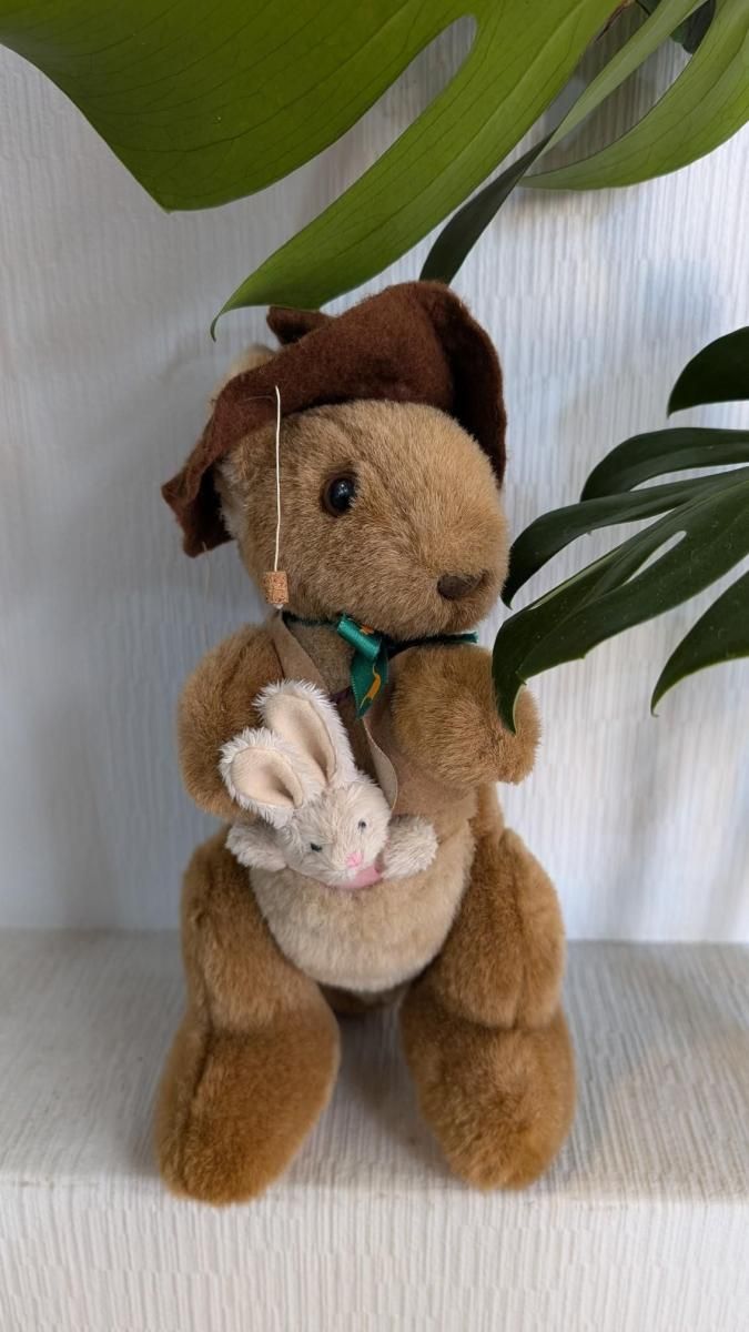 『2年保証』 希少 ヴィンテージ ハンドメイド Trudi(トゥルディ)特大 クマ一般