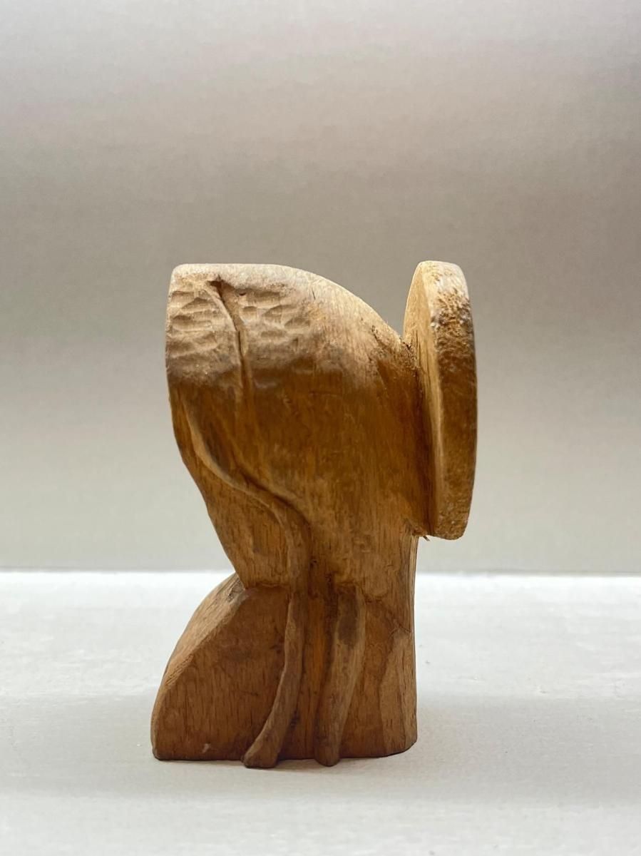 木彫りの聖母胸像｜1940年代フランスアンティーク