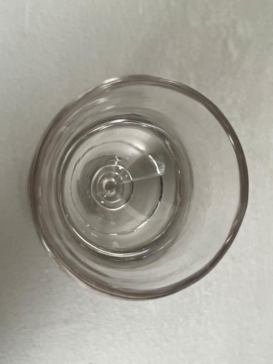 1920年代 騙し絵の酒器｜フランス製トロンプルイユグラスB