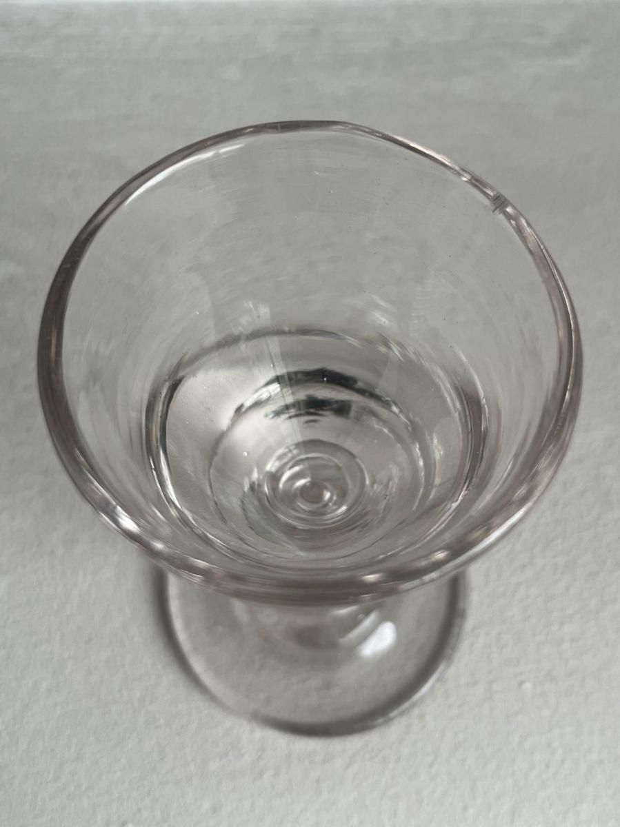 1920年代 騙し絵の酒器｜フランス製トロンプルイユグラスB