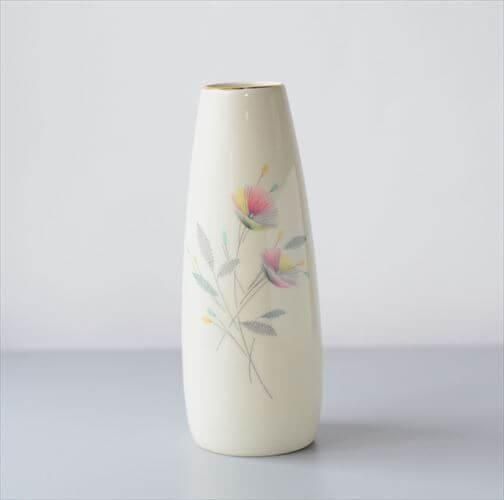 花瓶　ドイツ　hamburg　Echt Bleikristall 西ドイツ製 80s Echt Bleikristall クリスタルガラス 花瓶