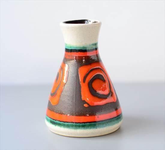 西ドイツ製 ヴィンテージ Dumler&Breiden 陶器の花瓶 Fat Lava 西ドイツ製 ヴィンテージ Dumler&Breiden 陶器の花瓶 Fat Lava