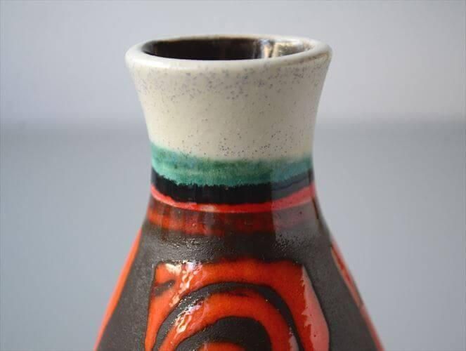 西ドイツ製 ヴィンテージ Dumler&Breiden 陶器の花瓶 Fat Lava
