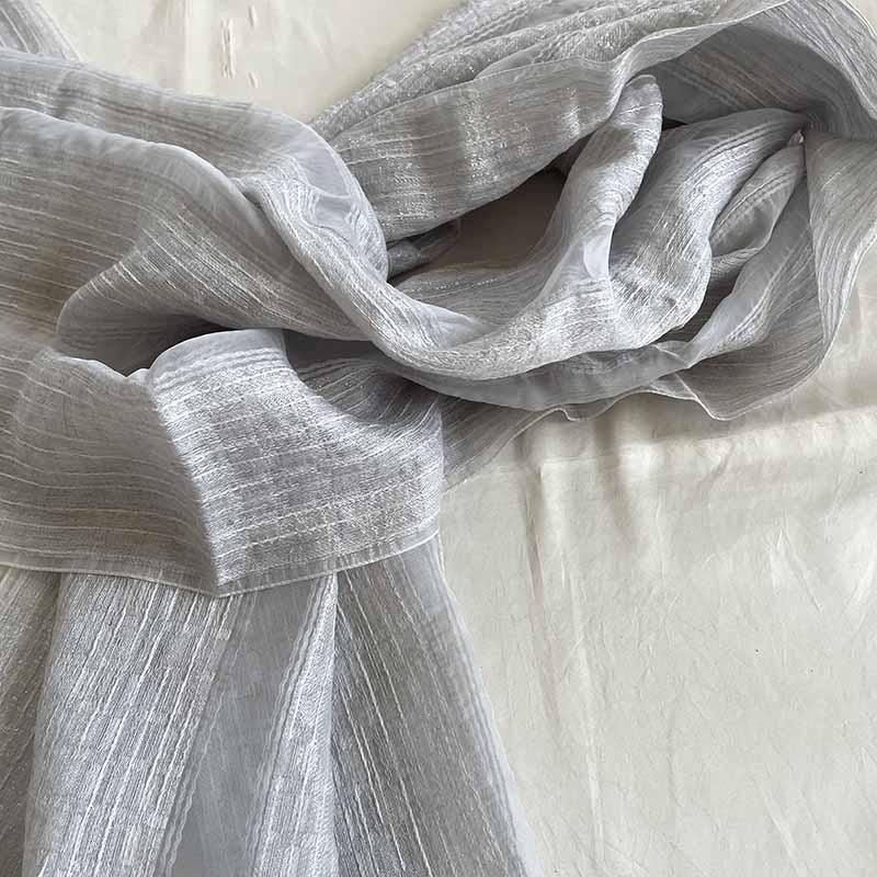 エンポリオ・アルマーニ 透け感グレースカーフ