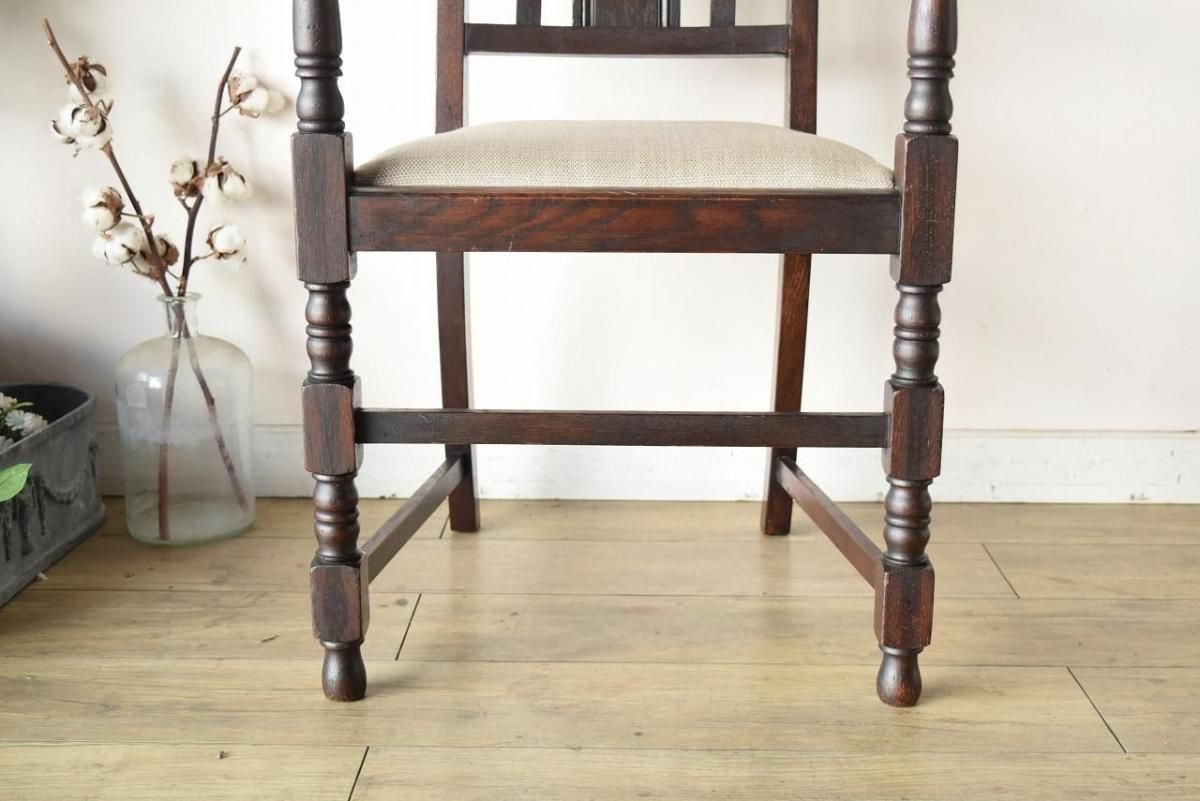 アームチェア（北欧ヴィンテージ） ダイニングチェア ジャパンヴィンテージ チーク無垢 アーム