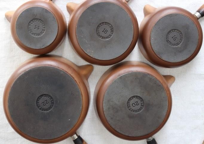 【正規品】 フランス製ヴィンテージの愛らしいルクルーゼソースパン 調理器具