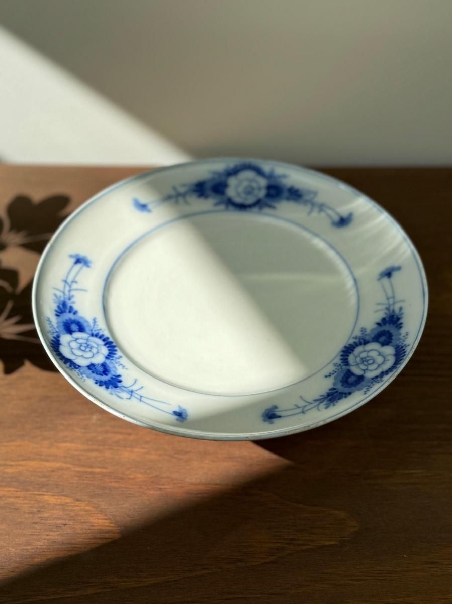 ケーキスタンド　花柄　ヴィンテージ　アンティーク　80s ケーキスタンド花柄ヴィンテージアンティーク80s