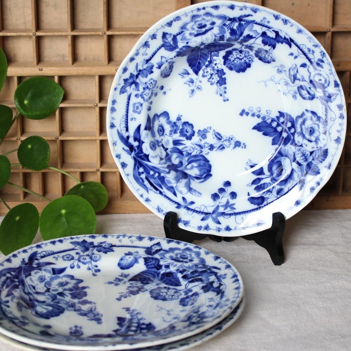 フランス アンティーク シルバープレート CHRISTOFLE 花リム フランス アンティーク シルバープレート CHRISTOFLE 花リム