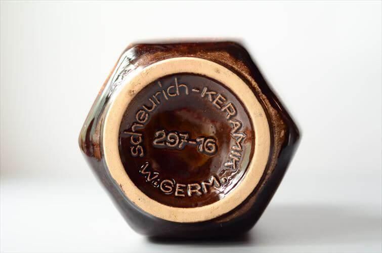 ドイツ製ヴィンテージScheurichファットラバー花瓶