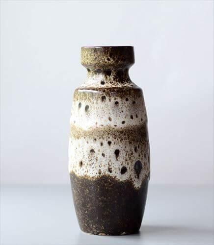 Fat Lava フラワーベース scheurich 60s ドイツ製ヴィンテージ花瓶 1960年代 美しいFat Lava