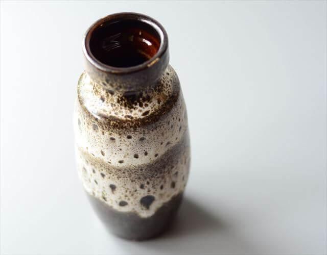 ドイツ製ヴィンテージ花瓶 1960年代 美しいFat Lava