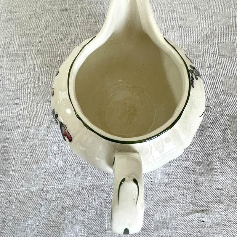 ビレロイボッホ ピッチャー 植物柄ソース入れ