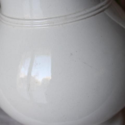 フランス アンティーク St AMAND 陶器製キャニスター 6点セット 蓋なし フランス アンティーク St AMAND 陶器製キャニスター 6点セット