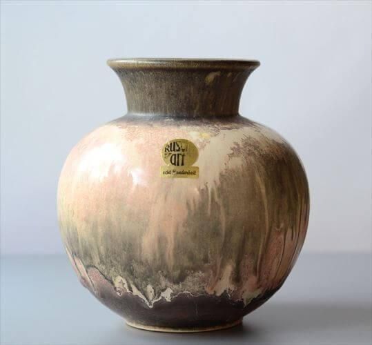 ドイツ製 ヴィンテージ Ruscha Fat Lava Vase 花瓶 花器 ドイツ製 ヴィンテージ Ruscha Fat Lava Vase 花瓶 花器
