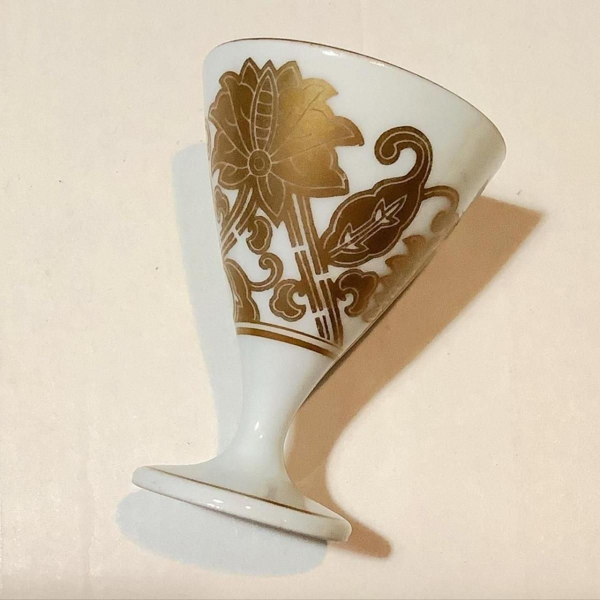 有田焼ミニ其泉窯杯 - ANTIQUE LEAVES 有田焼ミニ其泉窯杯 - ANTIQUE LEAVES