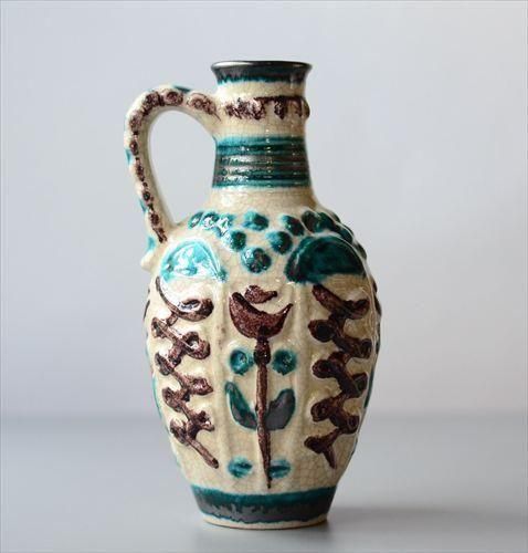 ドイツ製 ヴィンテージ Bay Keramik Vase 花瓶 花器 ファット ドイツ製 ヴィンテージ Bay Keramik Vase 花瓶 花器 ファット