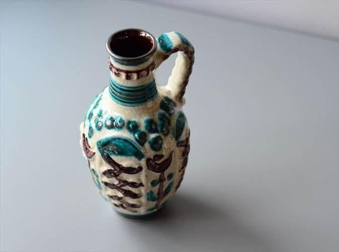 ドイツ製 ヴィンテージ Bay Keramik Vase 花瓶 花器 ファット ドイツ製 ヴィンテージ Bay Keramik Vase 花瓶 花器 ファット