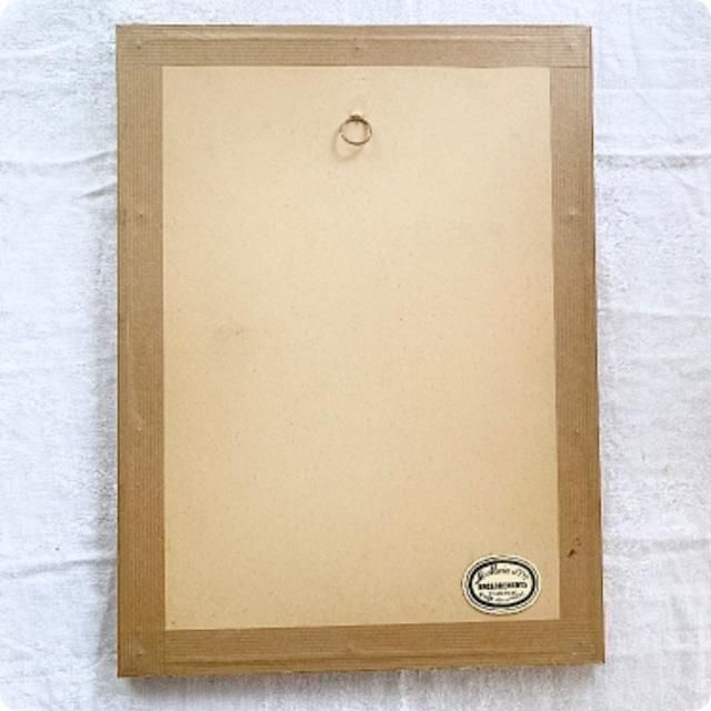 フランス直輸入のモードファッション画 リトグラフアンティーク