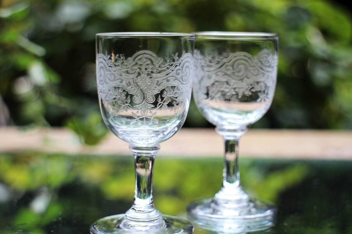 アンティークバカラ メディチリキュールグラス 1907年頃