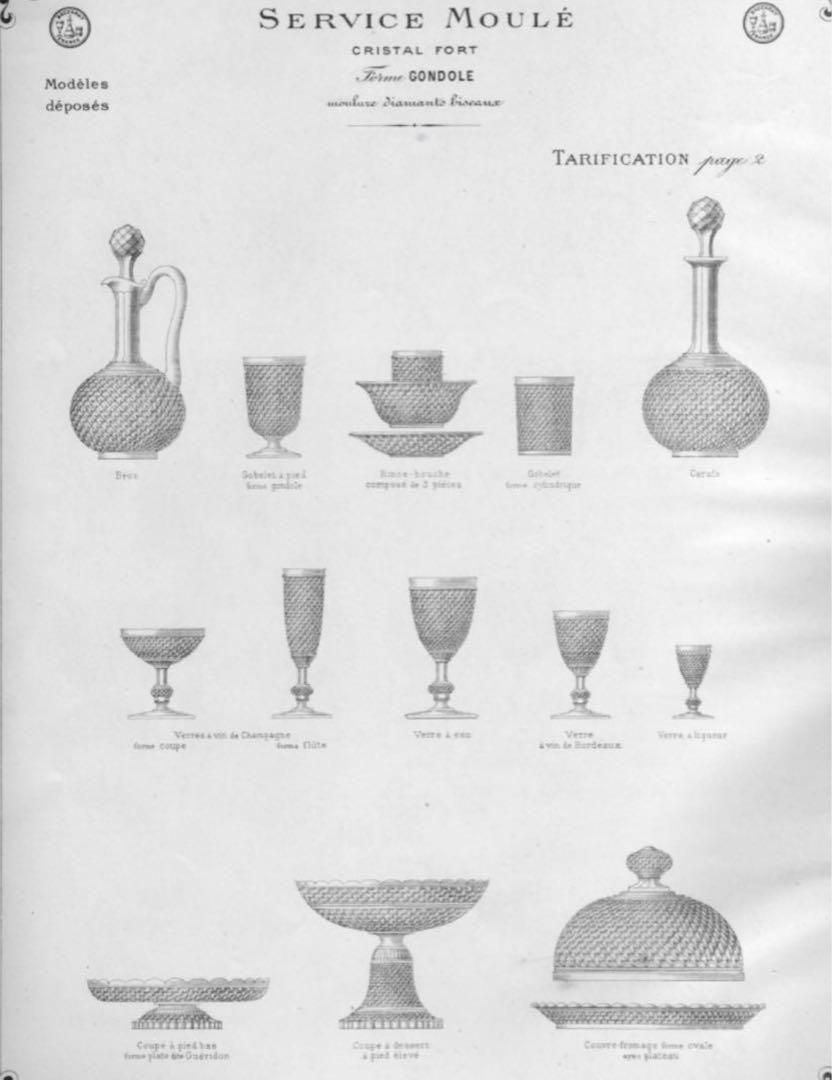 バカラ  ヴィンテージ キャンドル立て 19世紀アンティークバカラの存在感あるキャンドルスタンド