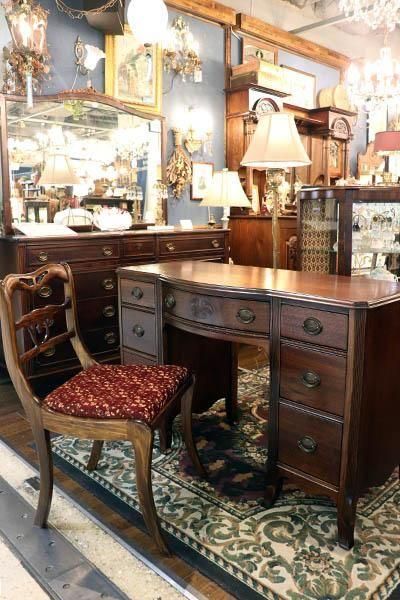 IDC大塚家具 東海家具  ケント アンティーク調 マホガニー材 両袖デスク IDC大塚家具 東海家具 ケント アンティーク調 マホガニー材 両袖