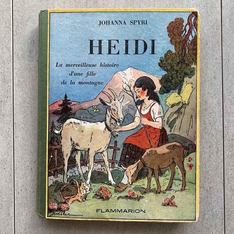 古本 フランス古書 ハイジ レトロな挿絵 HEIDI 12PScj6 古本 フランス古書 ハイジ レトロな挿絵 HEIDI 12PScj6