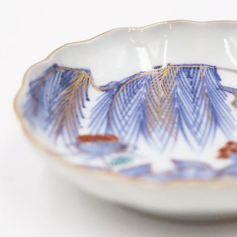 手描き 色絵 小皿 取り皿 手塩皿 アンティーク 骨董 和食器